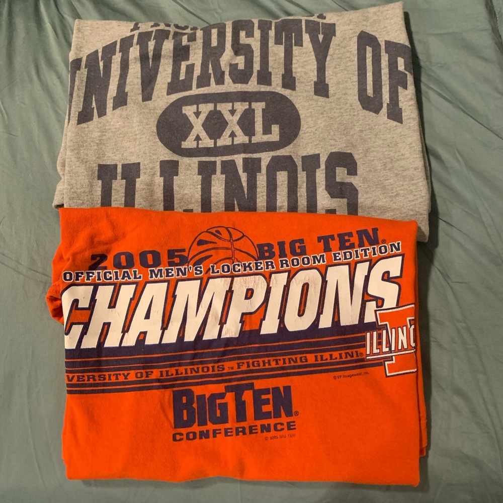 💛 U of I college apparel tshirts